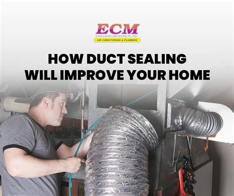 air duct seal test|how to seal air duct.